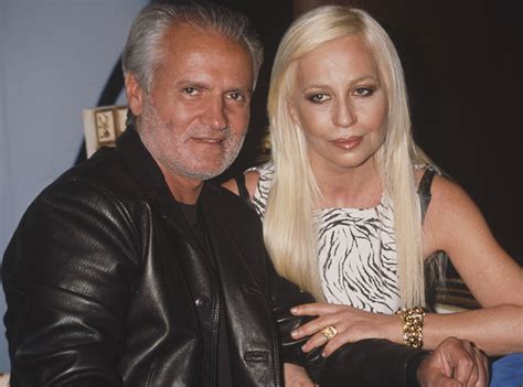 donatella versace di san gimignano|donatella versace and gianni.